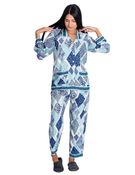 Diamond Silk Pajamas