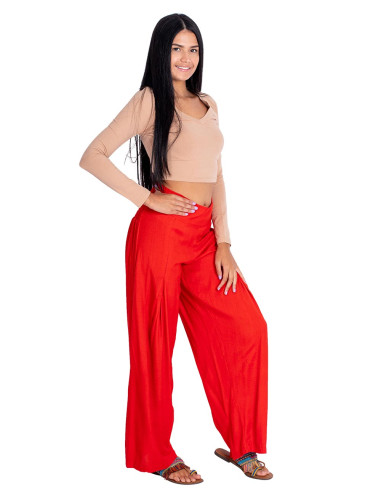 Women's Red Trousers