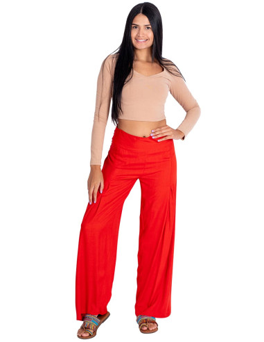 Women's Red Trousers