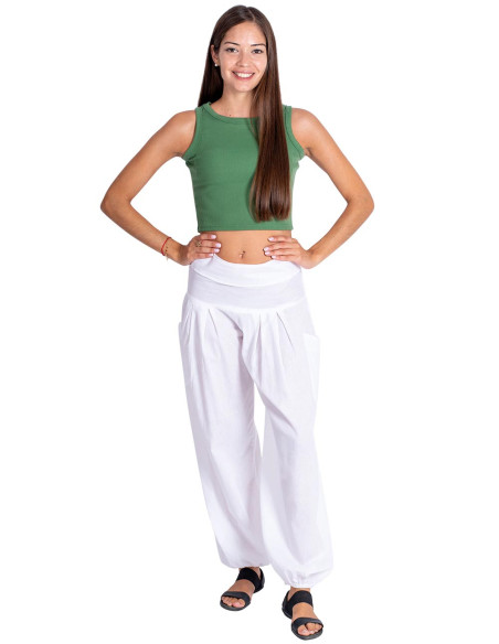 White Pocket Bloomers