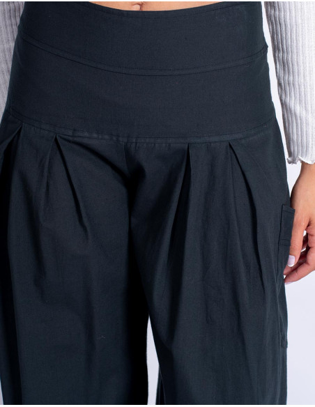 Black Cotton Bloomers