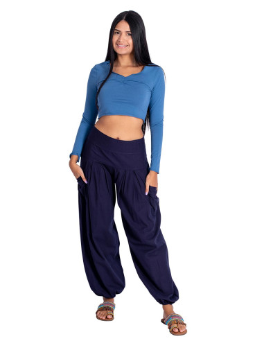 Blue Cotton Bloomers