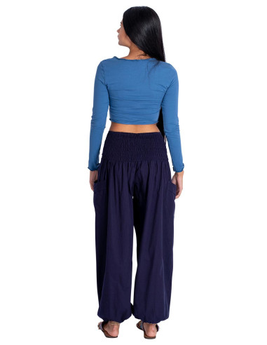 Blue Cotton Bloomers