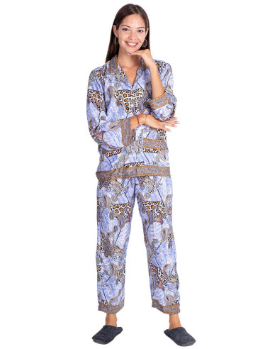 2 Piece Silk Pajamas