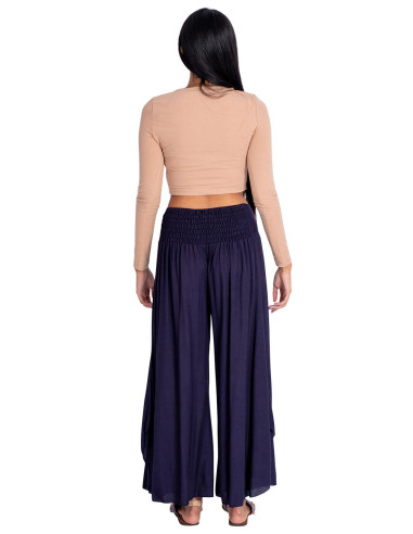 Blue Skirt Pants