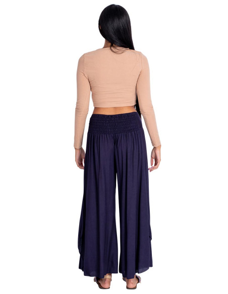Blue Skirt Pants