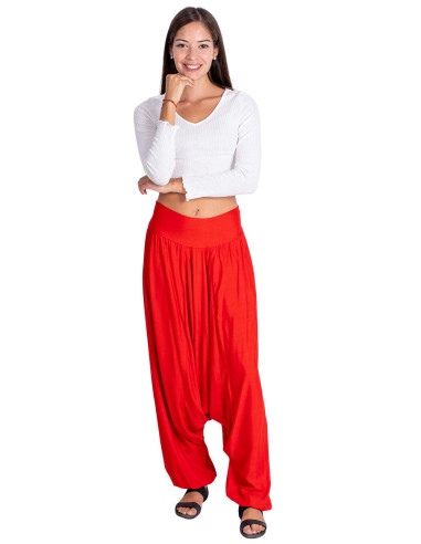 Red Harem Pants