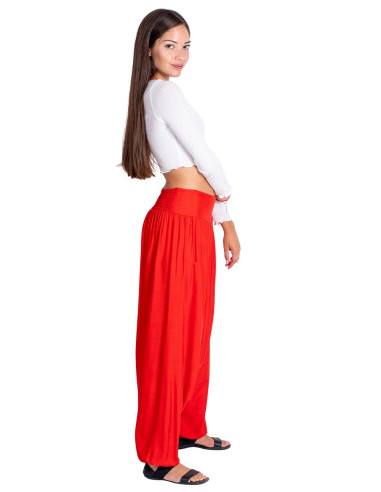 Red Harem Pants