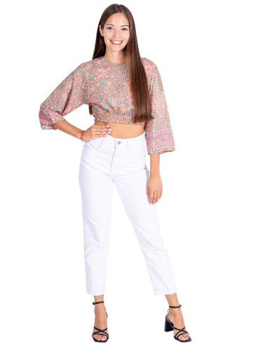 Top Cropd Beige