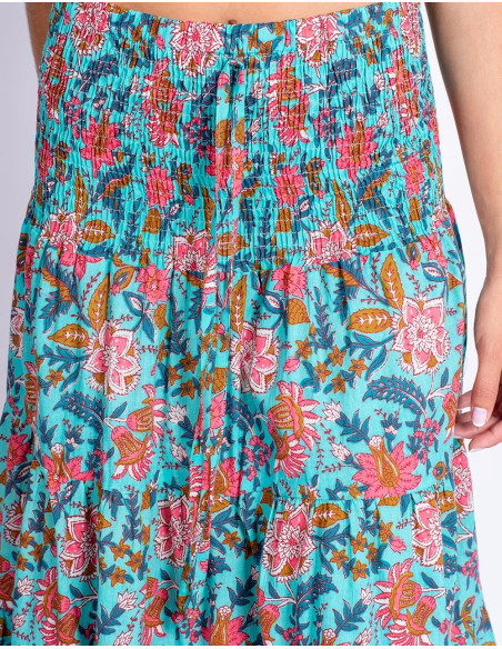 Printed Hippie Skirt