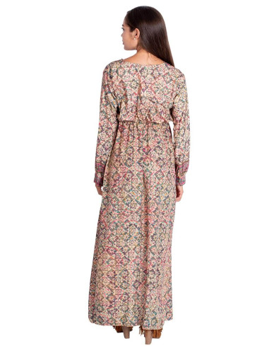 Long Printed Dress