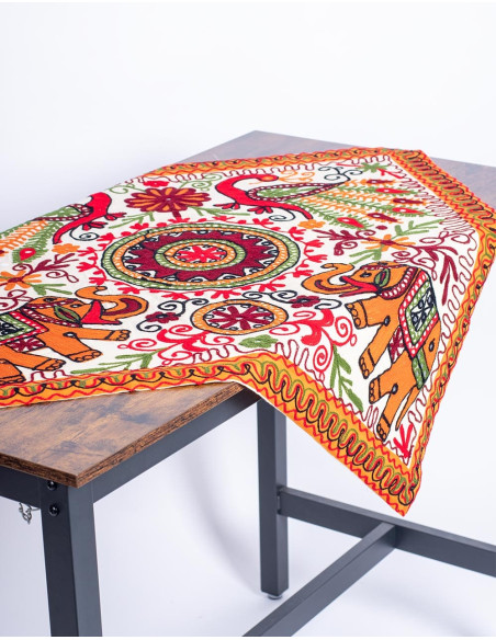 Animal Embroidered Tapestry