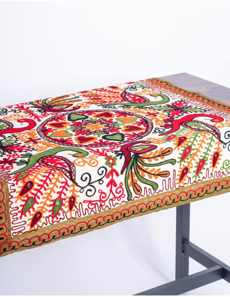 Animal Embroidered Tapestry