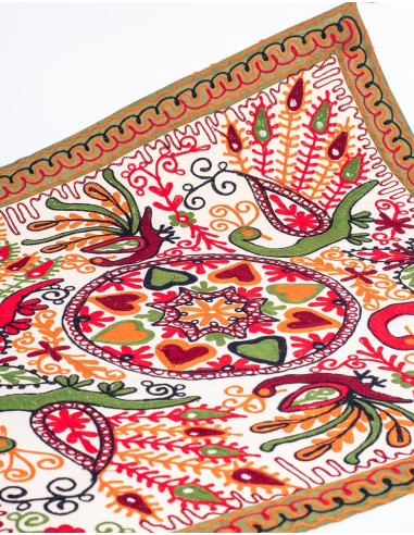 Embroidered Tapestry Animals