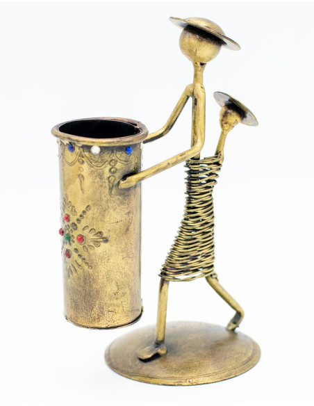 Woman and child pencil case