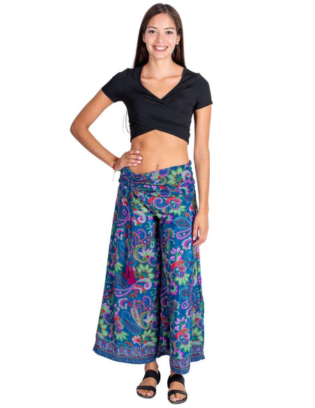 pantalon-mujer-seda-amplio-azul