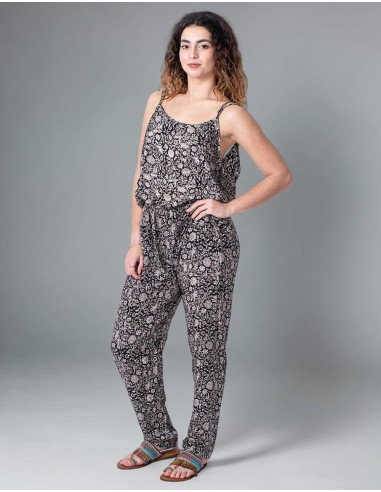 Long Jumpsuit with Straps