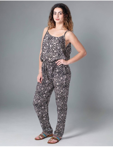 Long Jumpsuit with Straps
