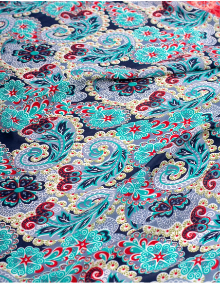 Printed Jumpsuit with Straps