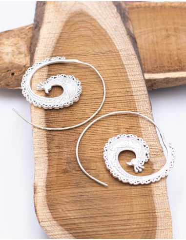 Pendientes Icoting Pavo Real