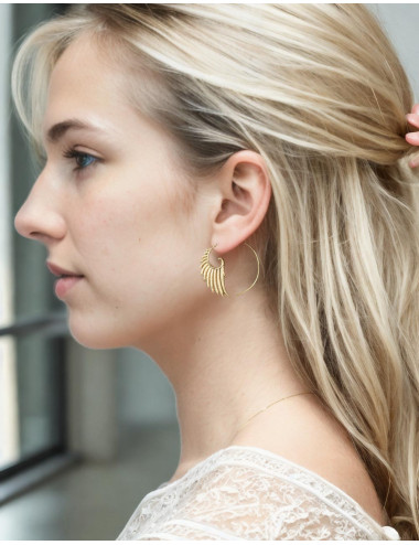 Dove Wing Earrings