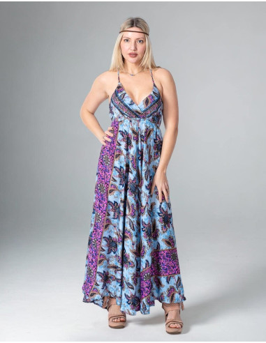 Long Cross Back Dress