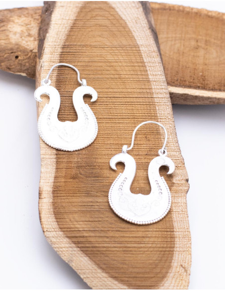 Lyre earrings