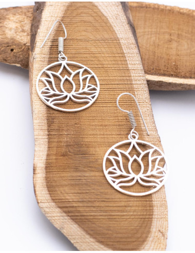 Lotus Flower Earrings