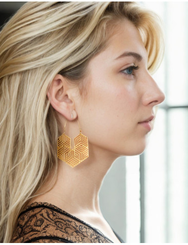 Beehive Earrings