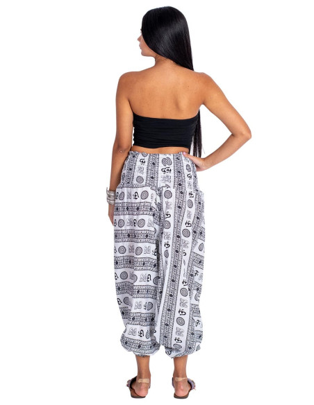 Afghan Pants Om Symbol