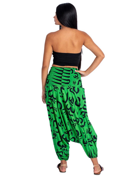 pantalon-verde-estilo-hippie-dibujos-om-mujer