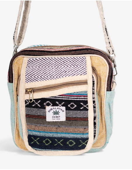 Unisex Hemp Shoulder Bag