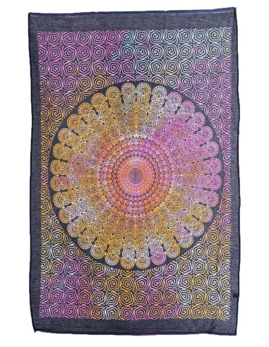 Multicolor Mandala Tapestry