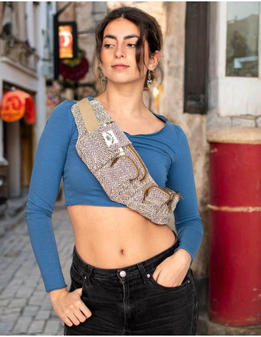 Unique Ethnic Fashion: Handcrafted Hemp Waist...