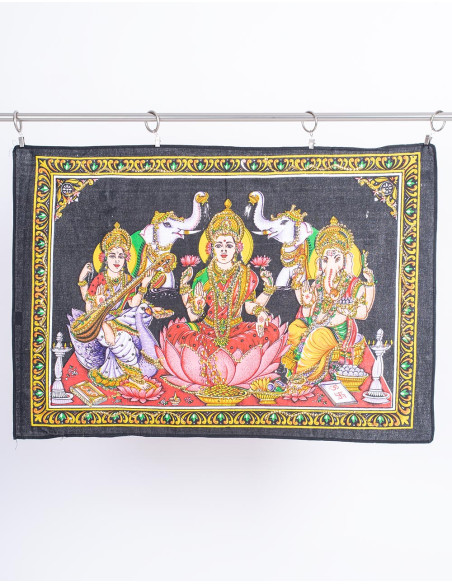 tapiz-etnico-familia-dioses-hindues-india