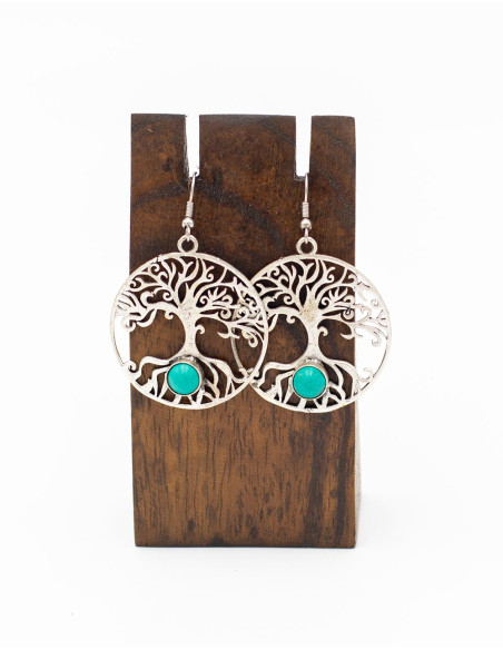 Kimago Tree of Life Handcrafted Earrings – Authenticity and Style