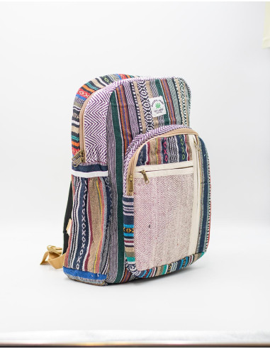 Unisex Hemp Backpack - Unique and Versatile...