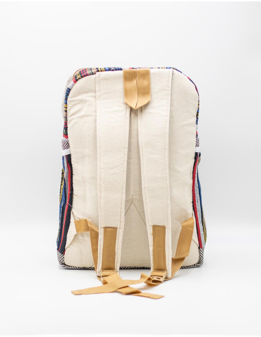 Unisex Hemp Backpack: Handcrafted, Unique, and...