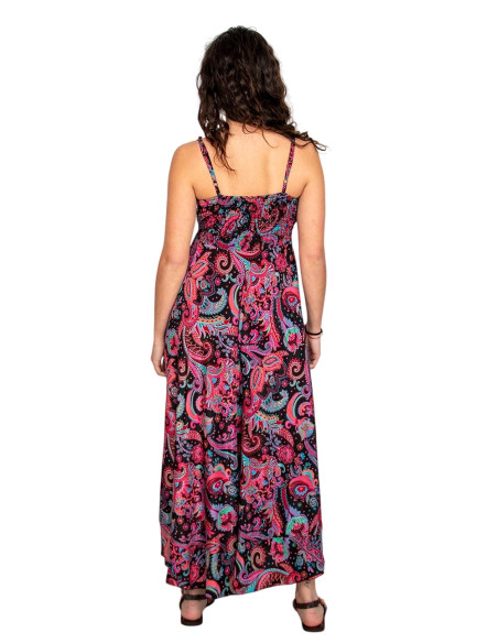 copy of KM2032B - Grey Floral Print Long Dress – Ethnic Fashion & Indian Authenticity