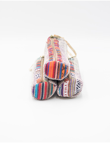 Kimago ethnic design hemp cylindrical case