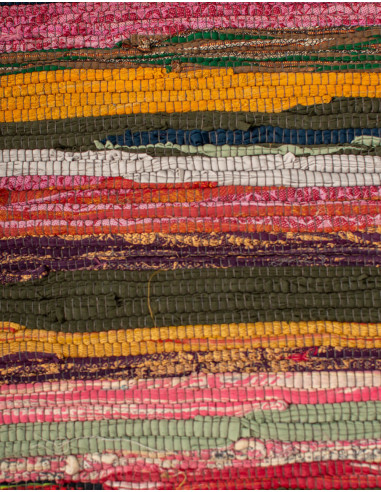 Alfombra étnica hippie artesanal multicolor |...