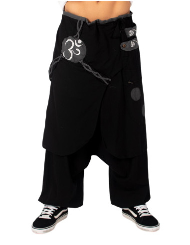 pantalon-etnico-negro-algodon-faldon