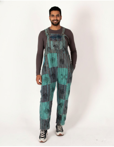 Alternative boho unisex jumpsuit | Kimago
