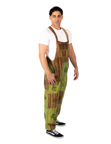 Colorful handmade boho unisex jumpsuit | Kimago
