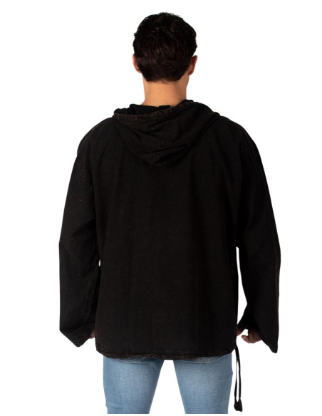 Boho cotton hoodie | Kimago
