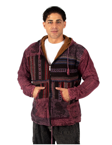 chaqueta-polar-india-colorida-kimago