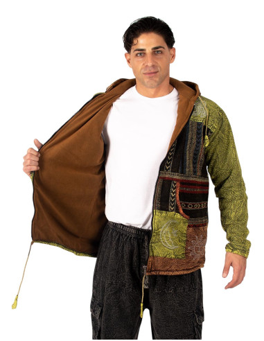 chaqueta-unisex-patchwork-color-india