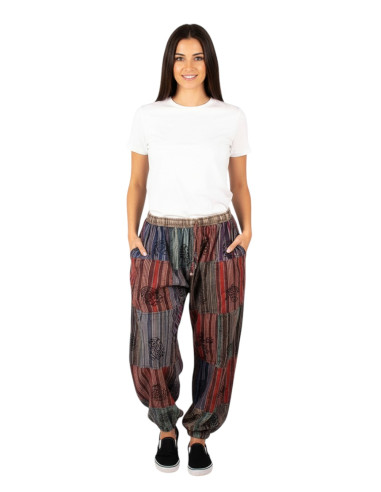 Kimago unisex patchwork harem pants in various...