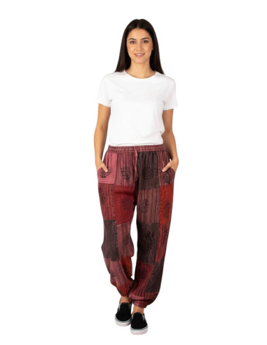 Kimago unisex patchwork harem pants in various...