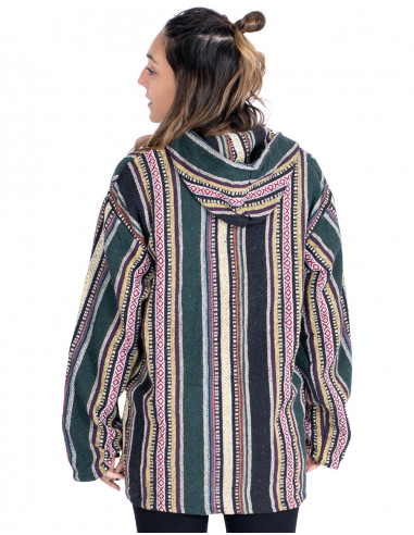 Handmade ethnic cotton unisex boho sweatshirt |...